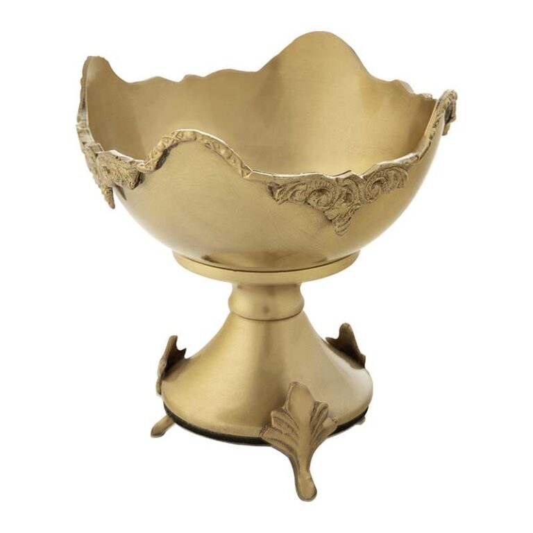 Caroline Brass Single Small Bowl