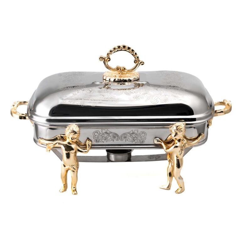 Angel Brass Small Rectangular Chafing Dish
