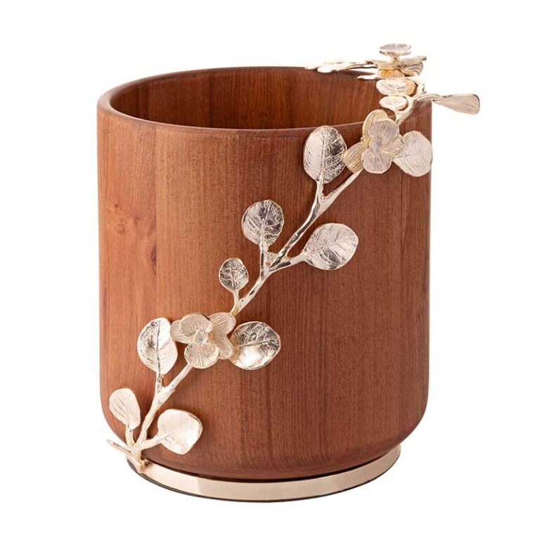 Hammered Orchid Bucket